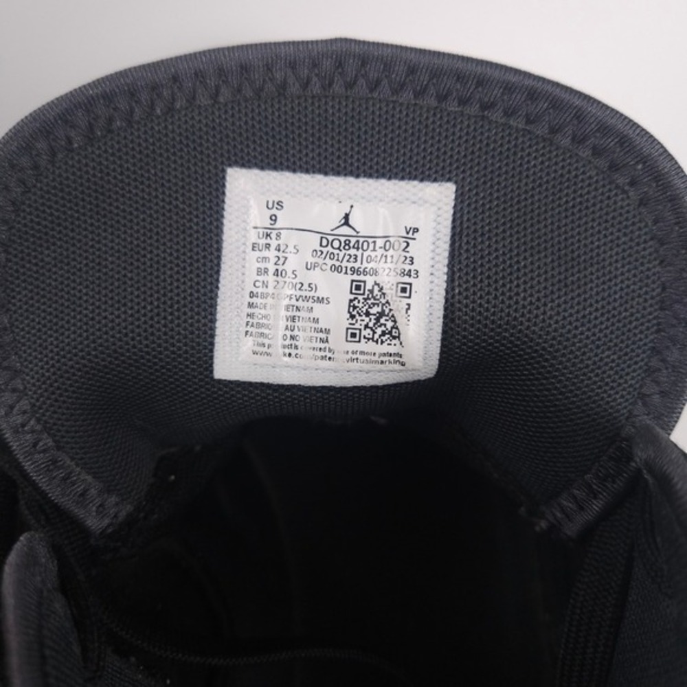 Jordan Stay Loyal 2 Triple‎ Black Mens Size 9 Basketball Sneakers DQ8401-002 - Picture 2 of 8
